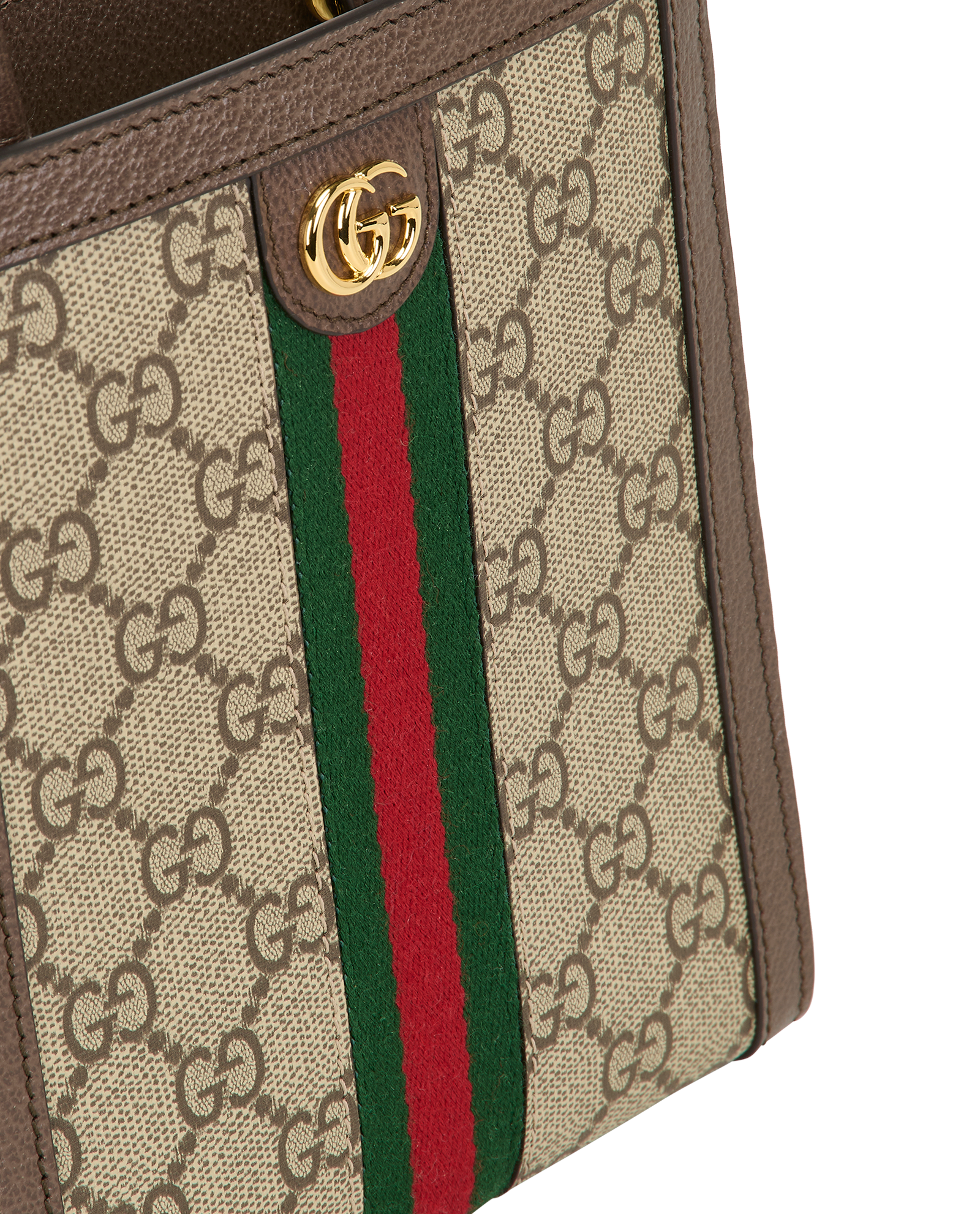 Ophedia GG Mini Crossbody, &pound;750, Handbags, Brown, Canvas, Other view